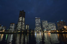 ランドマークタワーの夜景の画像006