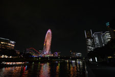横浜の大観覧車の夜景の画像014