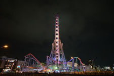 横浜の大観覧車の夜景の画像017