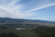 グランド・ティトン国立公園の湿原と山の画像003