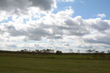 中標津の草原と雲の画像003