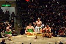 大相撲 横綱土俵入りと日馬富士 公平と宝富士 大輔と誉富士 歓之の画像007