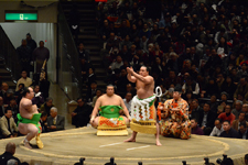 大相撲 横綱土俵入りと日馬富士 公平と宝富士 大輔と誉富士 歓之の画像009